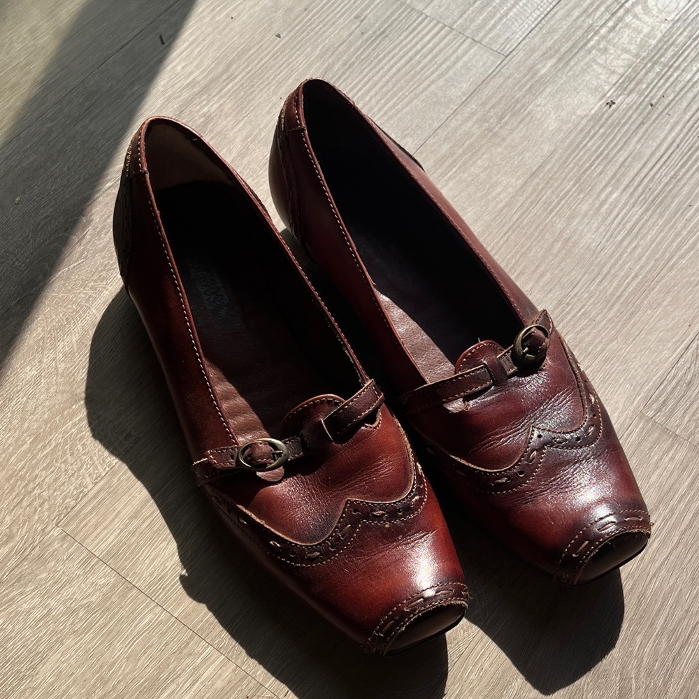 PIKOLINOS Rich Brown Leather Loafers